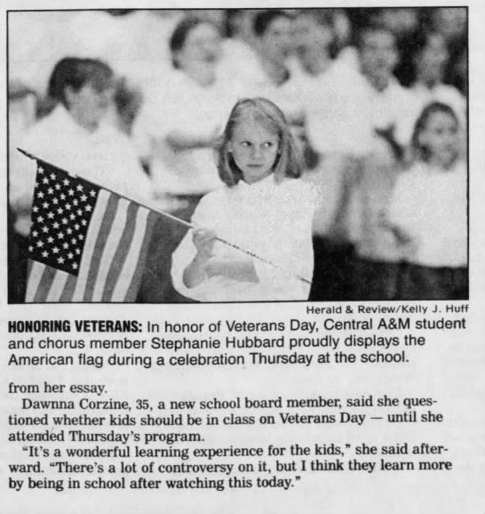 Honoring Veterans